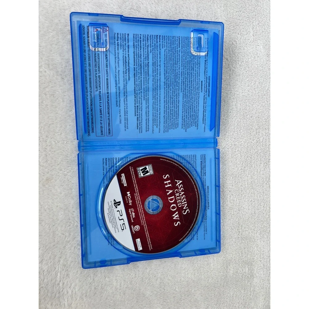 Assassin's Creed Shadows Sony PlayStation 5 PS5 Ubisoft Action Adventure Game
